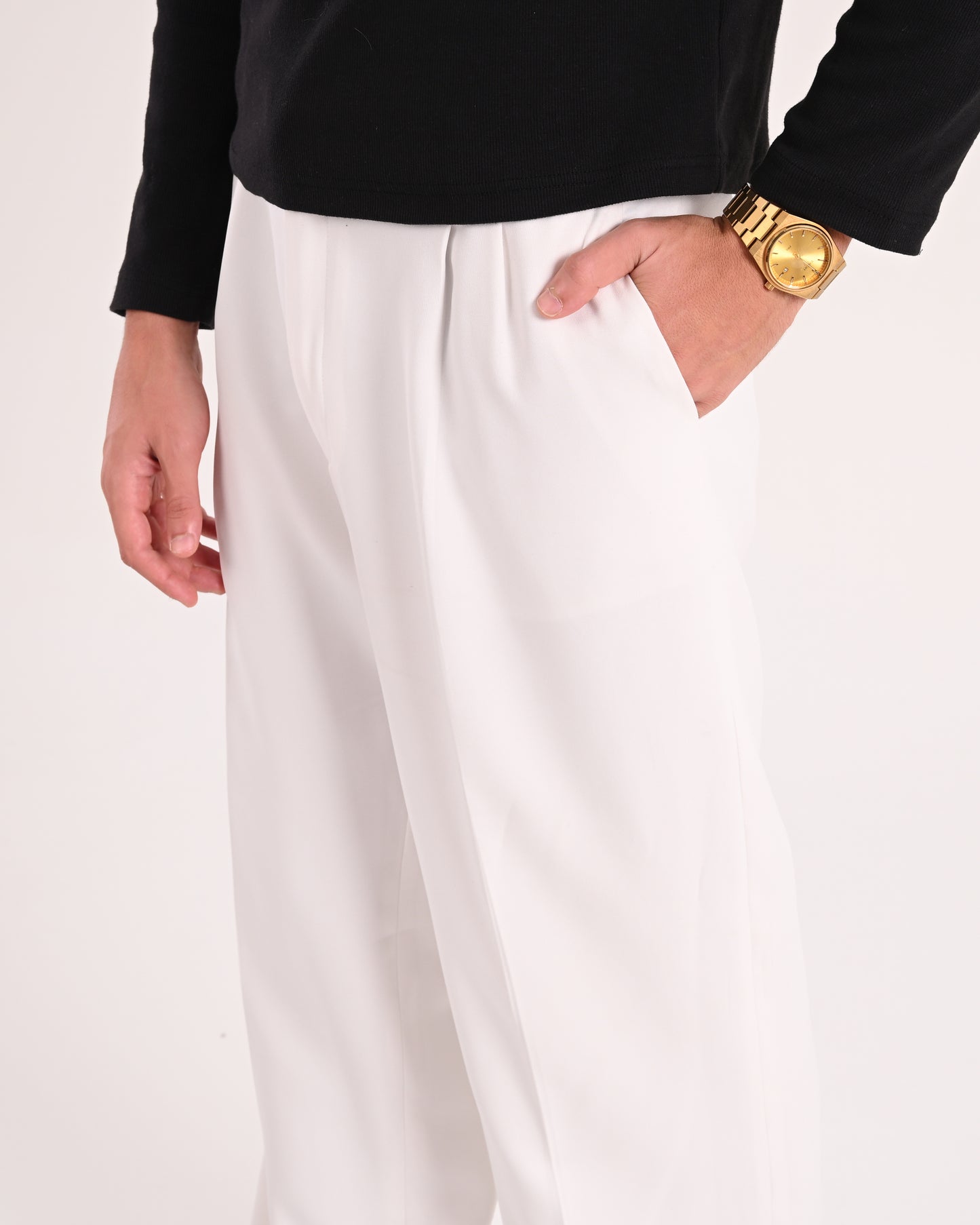 White Tailored Pants V3