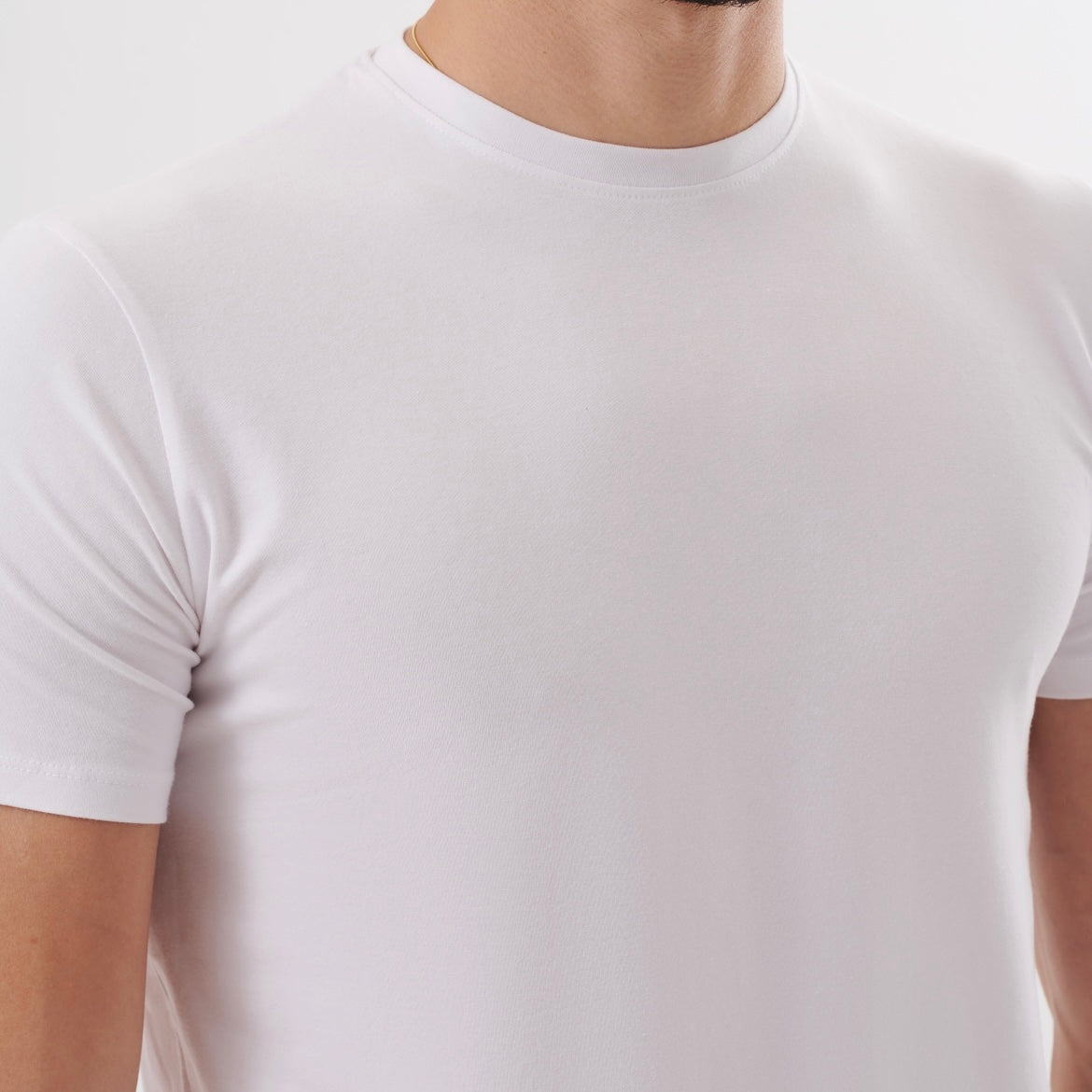 White Core Fitted Tee