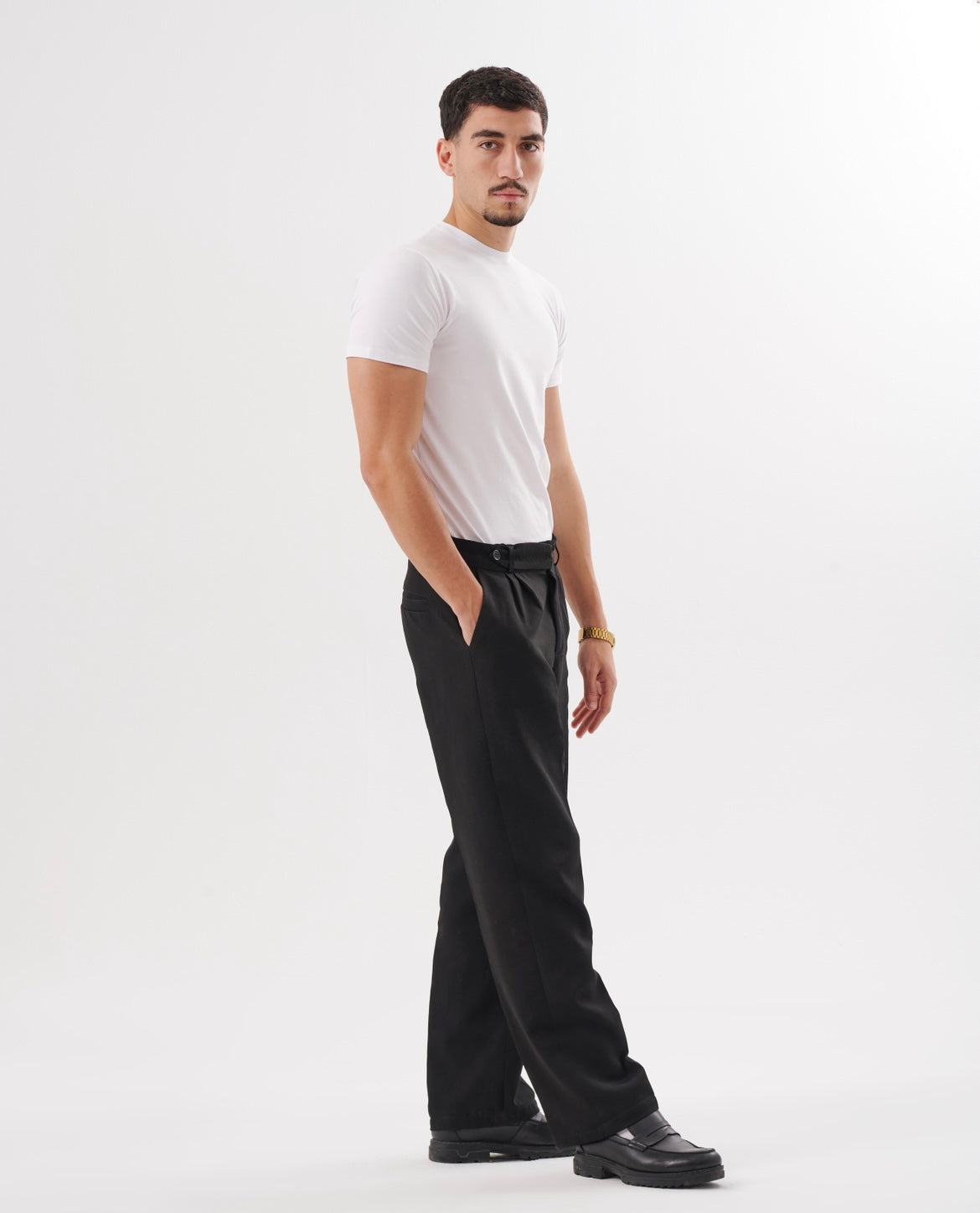 White Core Fitted Tee