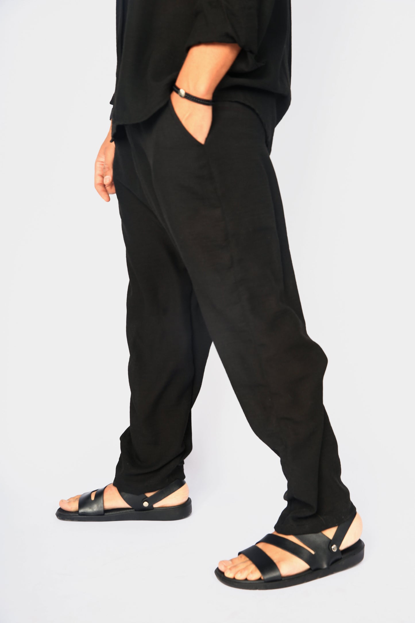 Black Linen Pants