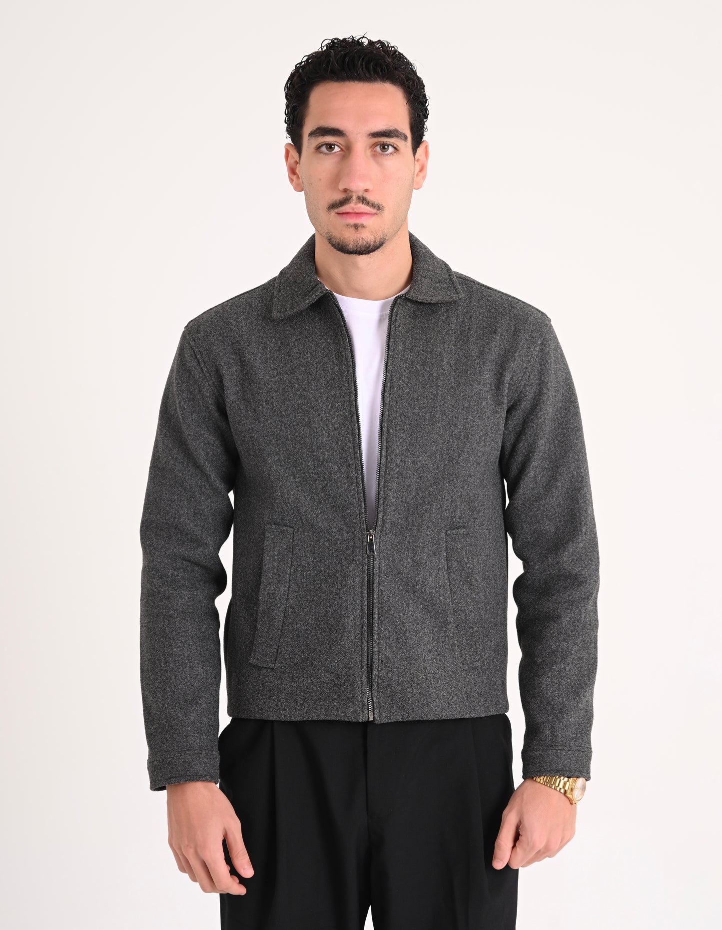 Wool Jacket - Graphite