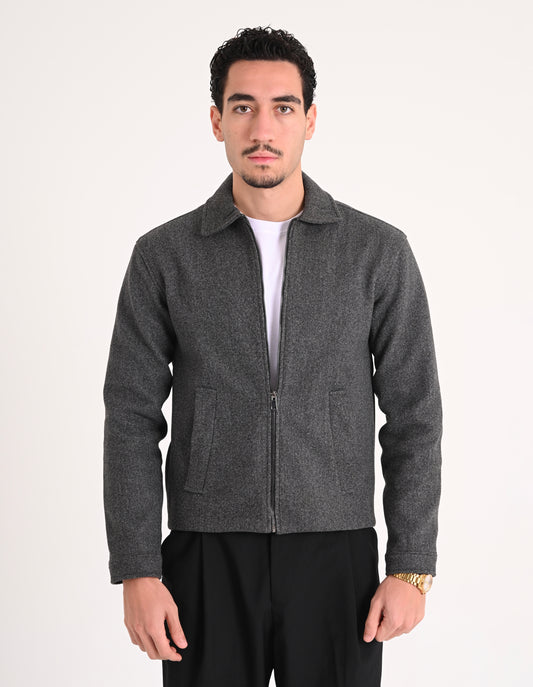 Wool Jacket - Graphite