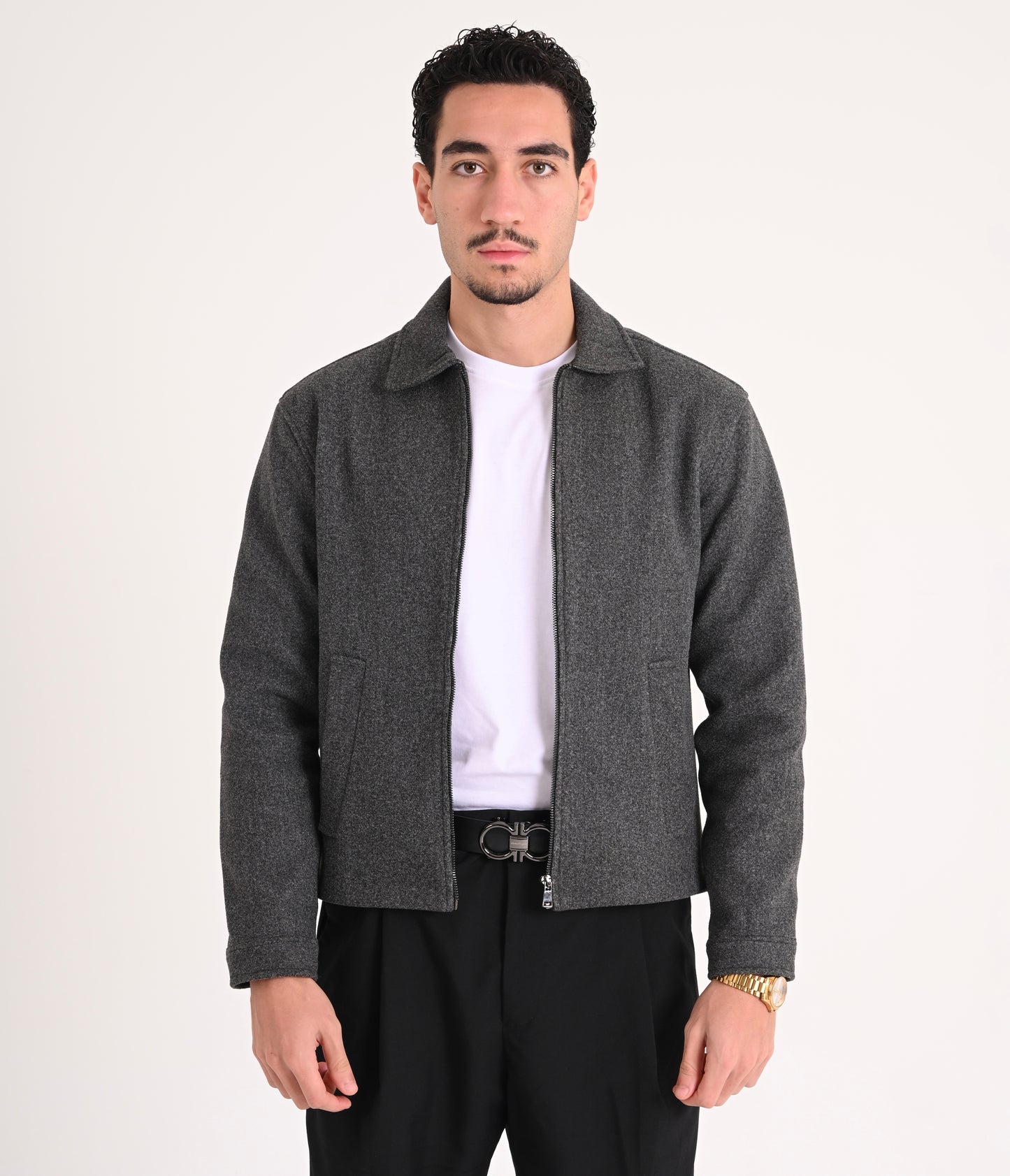 Wool Jacket - Graphite