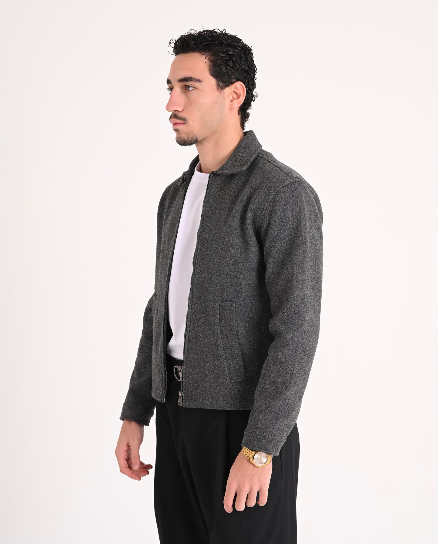 Wool Jacket - Graphite