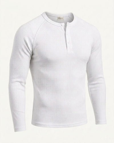 White Henley Shirt