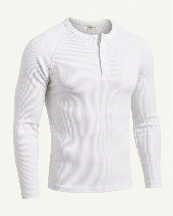 White Henley Shirt