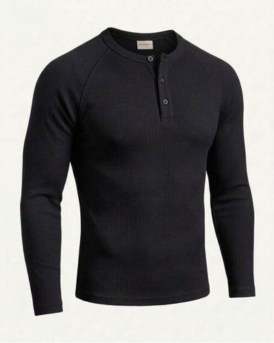 Black Henley Shirt