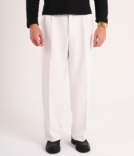White Tailored Pants V3