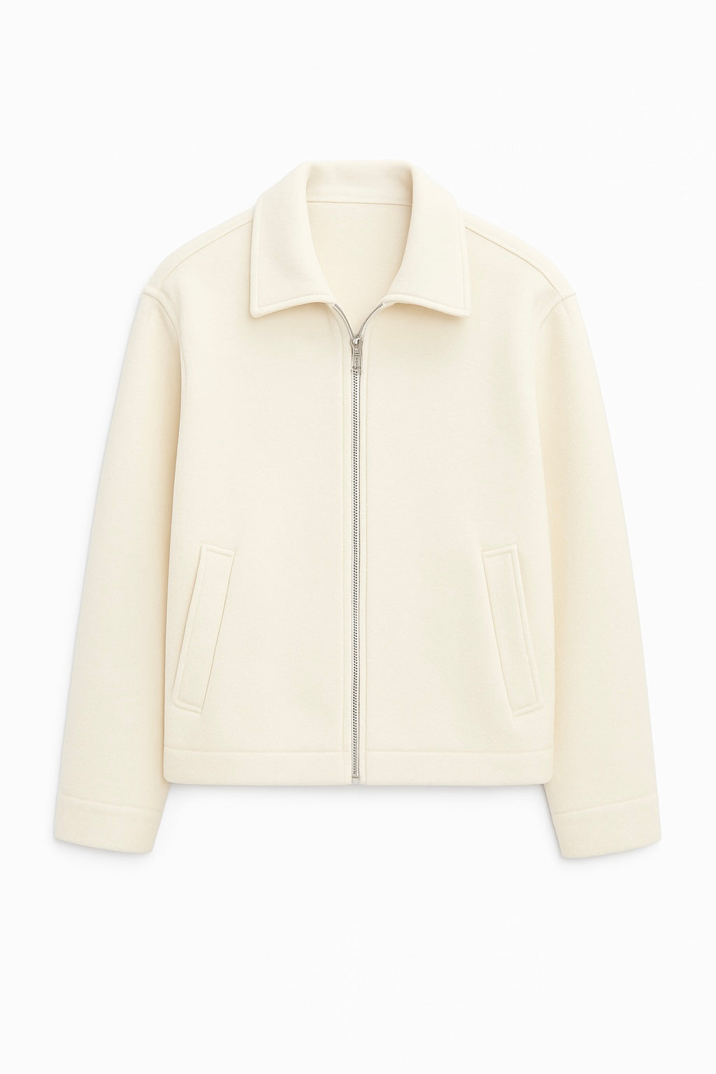 Wool Jacket - Cream Beige